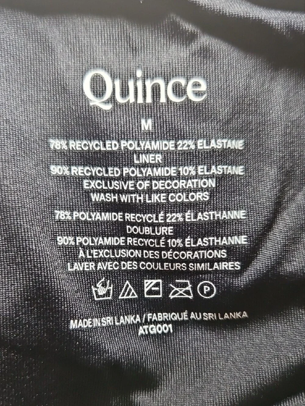 Quince sleek black